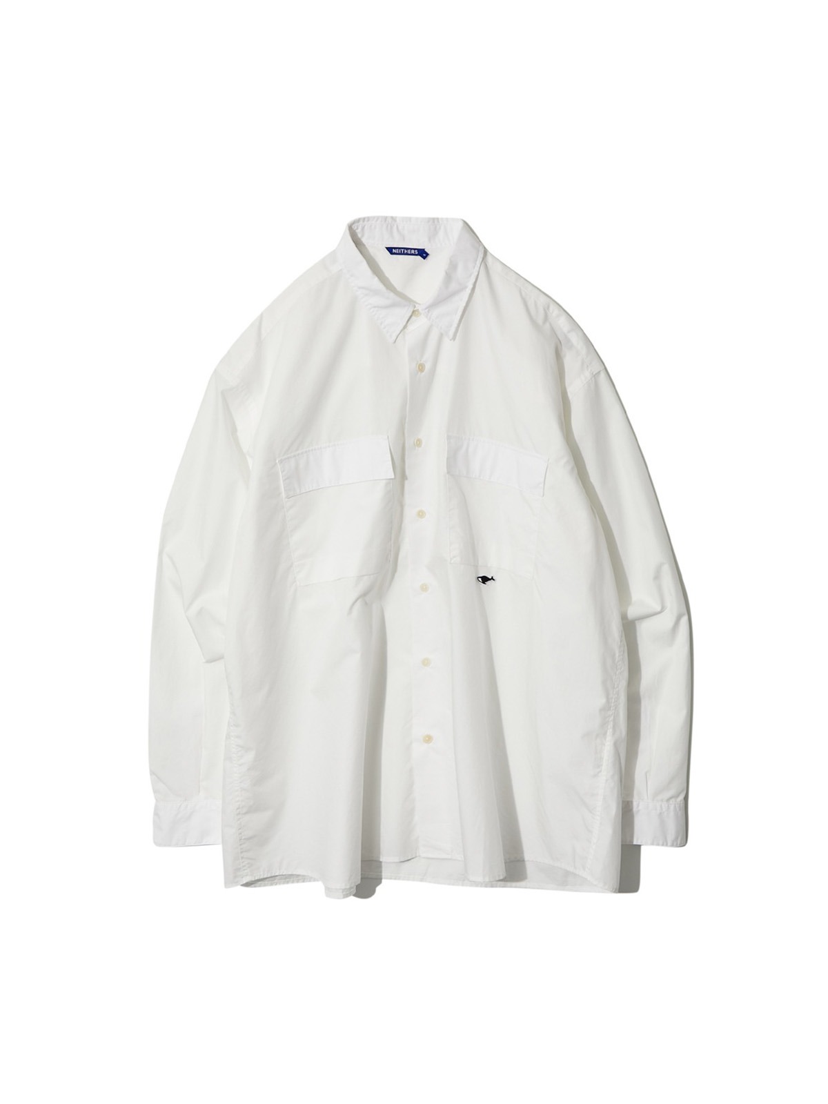 2-Pocket Wide Shirt (Off White)