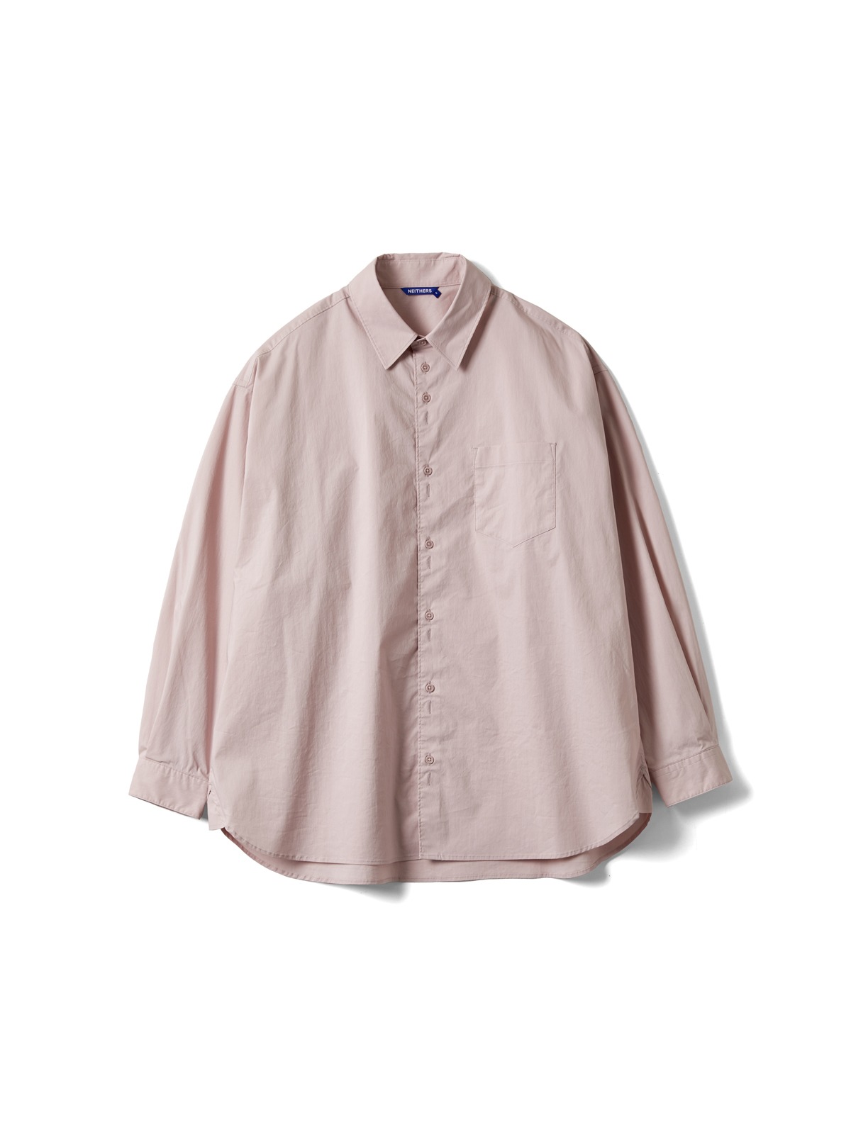 Drunken Collar Shirt (Light Pink)
