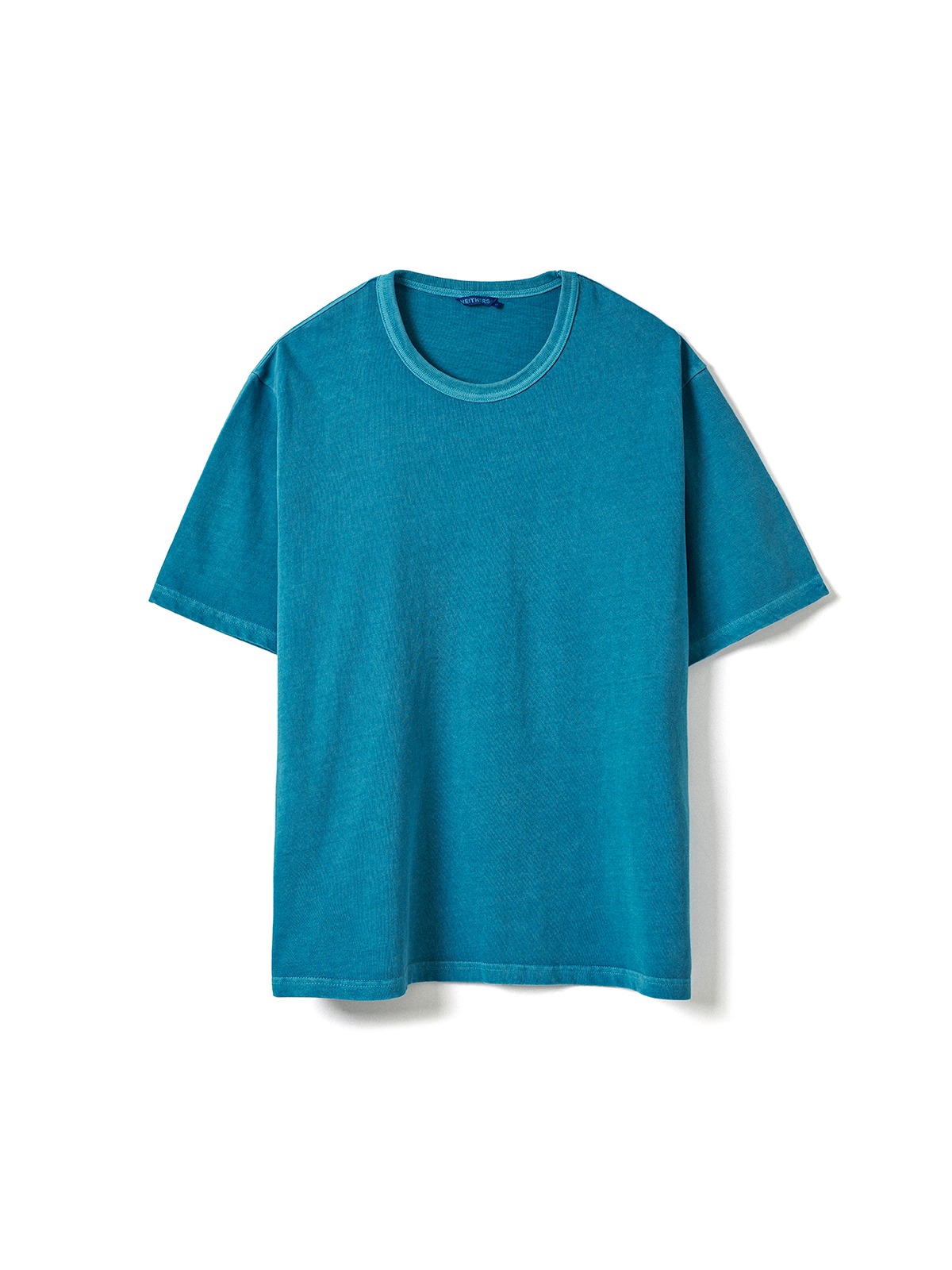 Garment Dyed S/S T-Shirt (Blue Green)