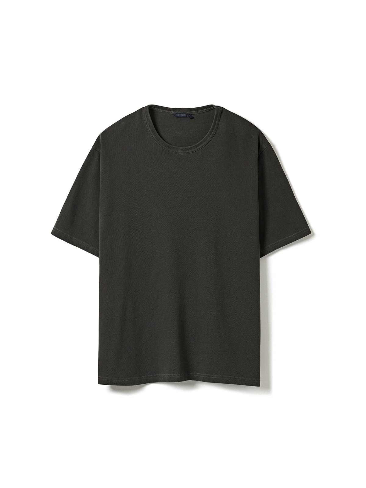 Garment Dyed S/S T-Shirt (Ink Black)