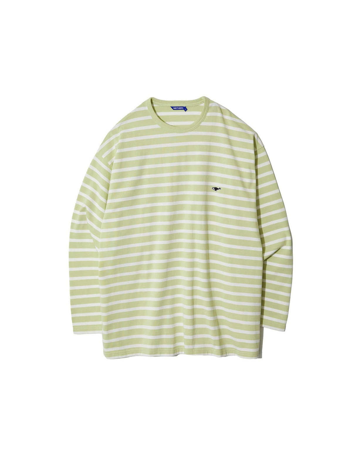 Basic Stripe L/S T-Shirt (Melon Stripe)