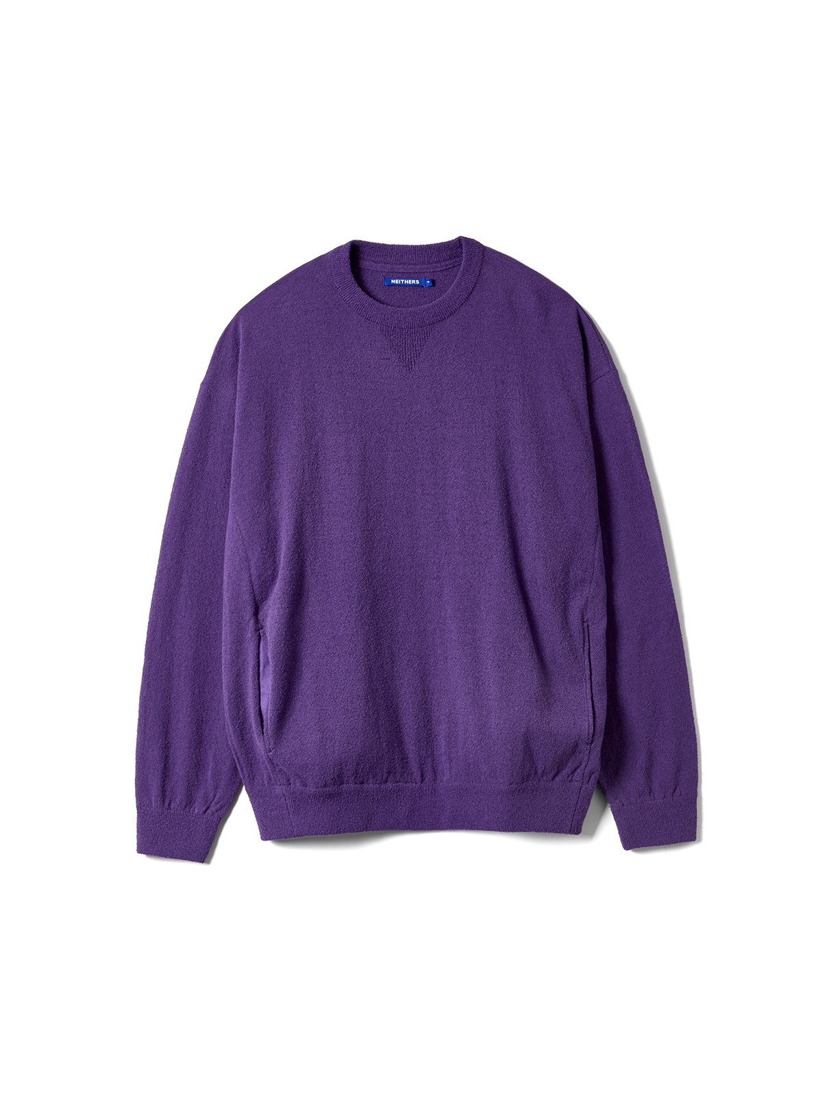 Boxer Crew Neck Sweater (Purple)