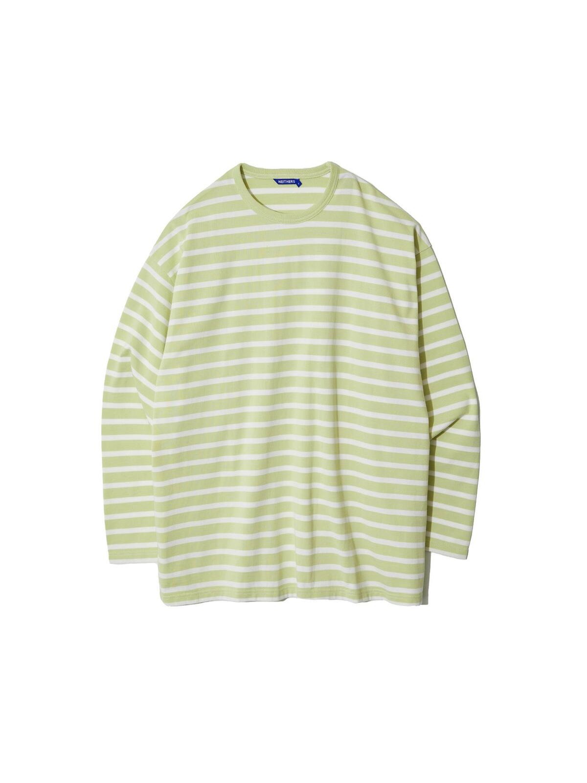 Oversized Stripe L/S T-Shirt (Melon Stripe)
