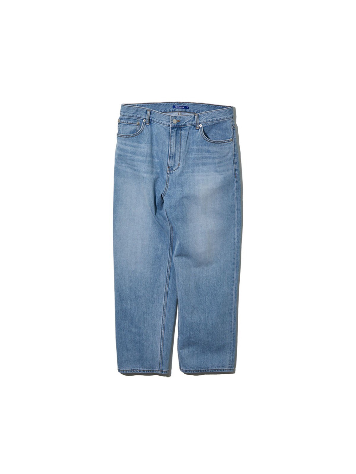 5-Pocket Kuroki Denim Pants (Light Blue)